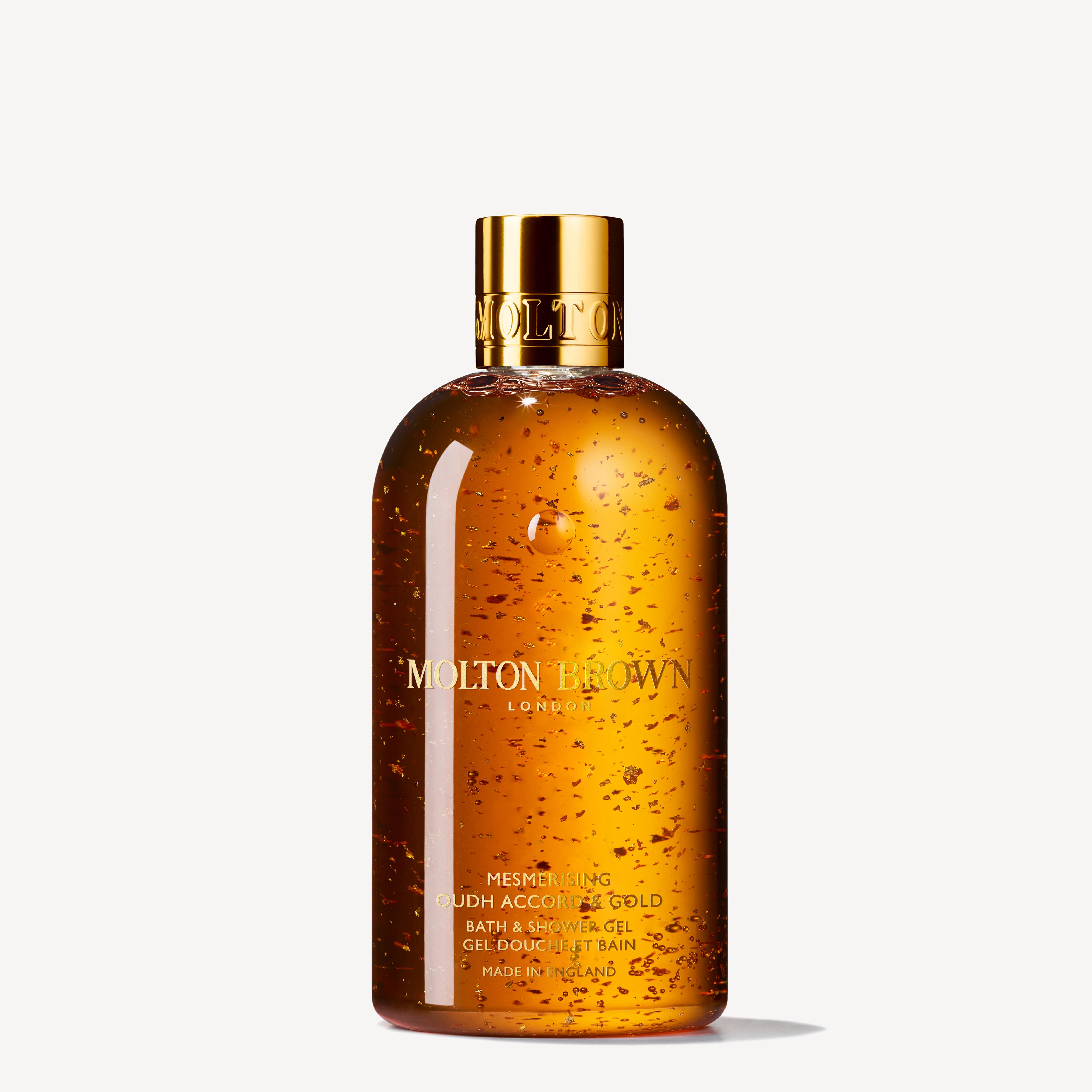 Mesmerising Oudh Accord & Gold Bath & Shower Gel 10fl. oz.Mesmerising Oudh Accord & Gold Bath & Shower Gel 10fl. oz.