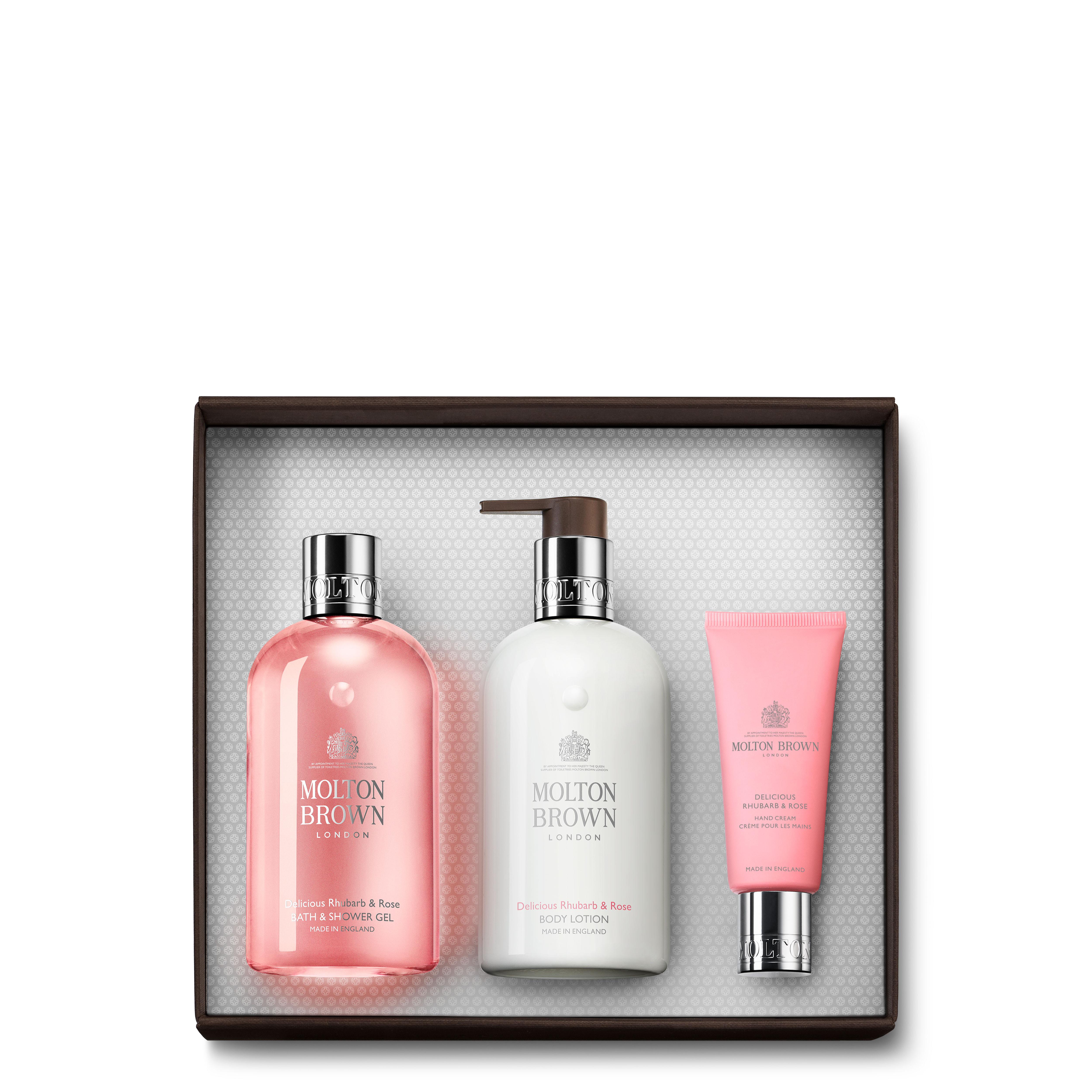 Delicious Rhubarb & Rose Pamper Gift SetDelicious Rhubarb & Rose Pamper Gift Set