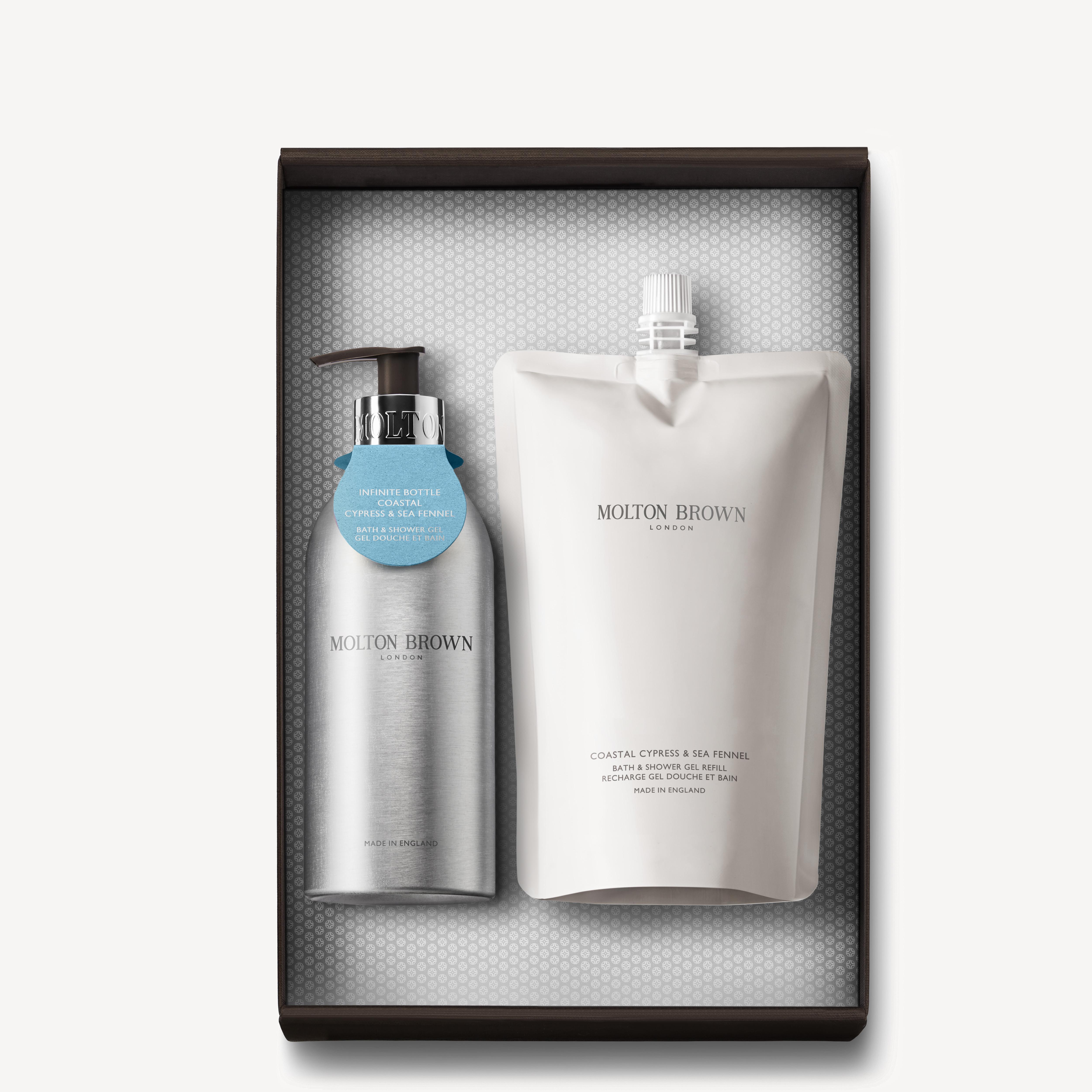 Coastal Cypress & Sea Fennel Infinite Bottle Body Care Gift SetCoastal Cypress & Sea Fennel Infinite Bottle Body Care Gift Set